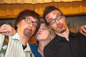 Regie mit Heinz und Diavolo